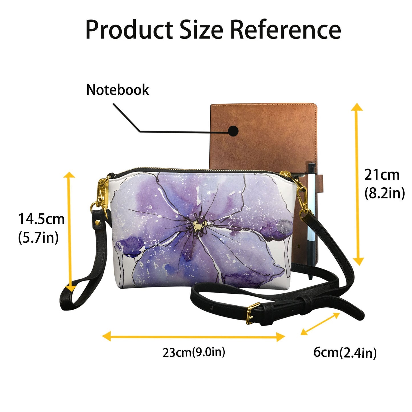 Golden Retriever Crossbody purse bag