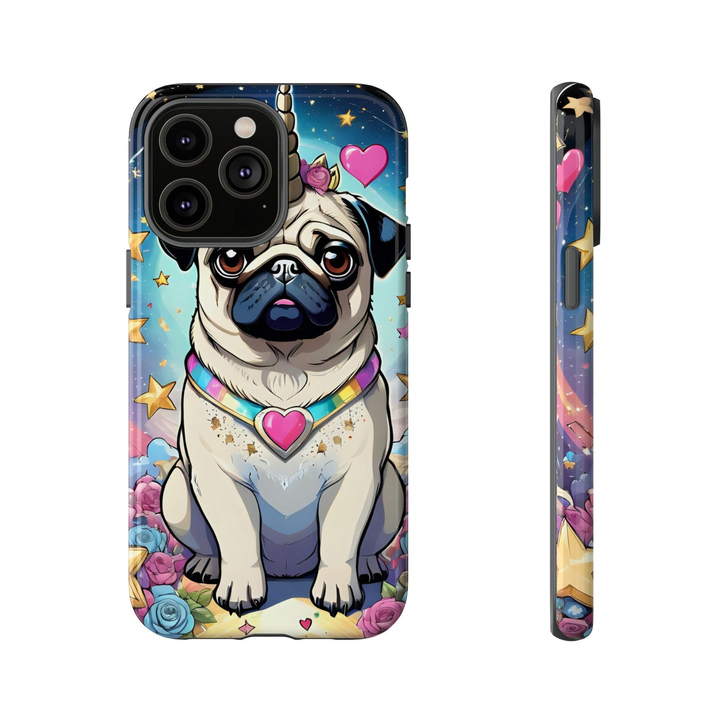 Pug Unicorn Tough Cases