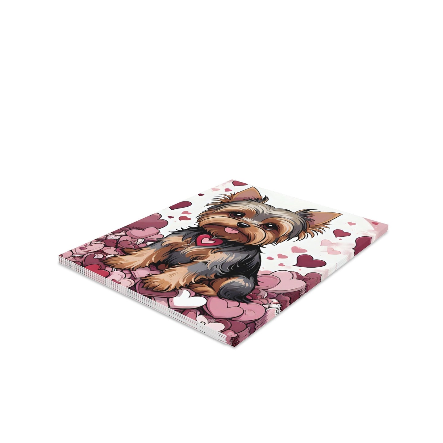 Yorkie Valentine cards (8, 16, and 24 pcs)