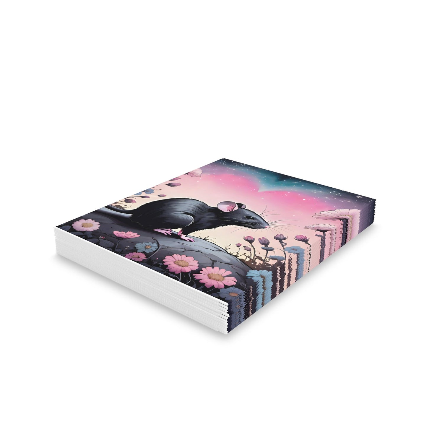 Rat Valentine cards (8, 16, and 24 pcs)