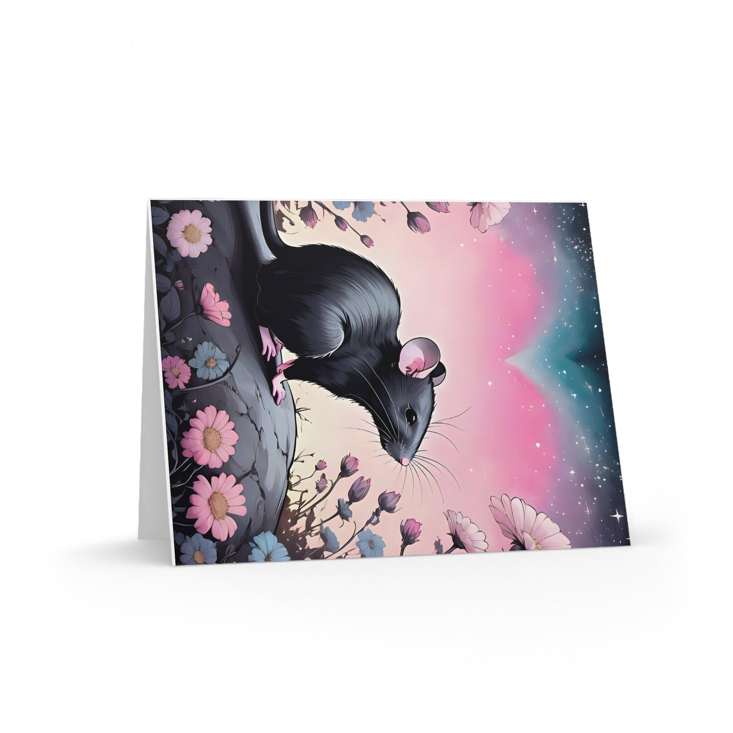 Rat Valentine cards (8, 16, and 24 pcs)