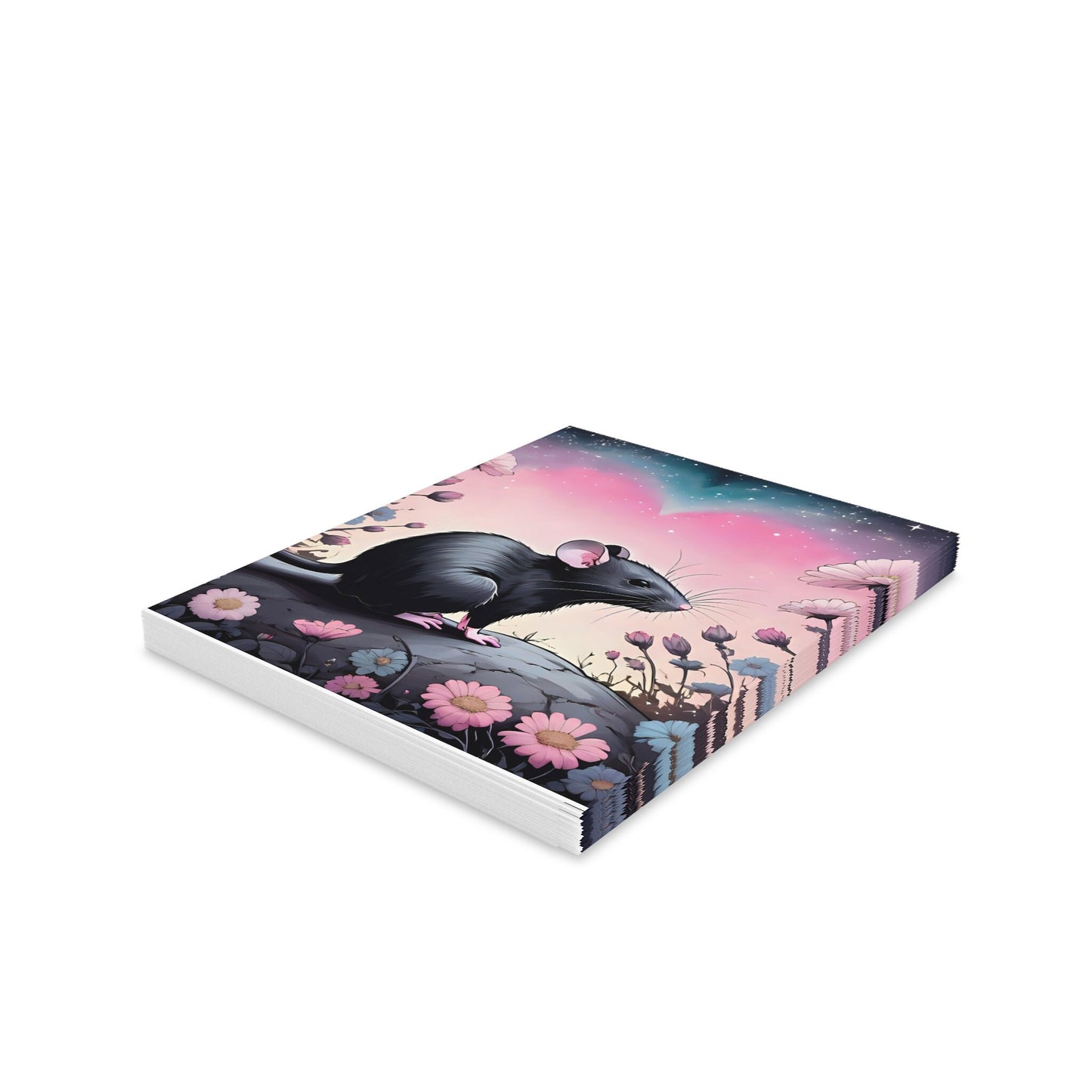 Rat Valentine cards (8, 16, and 24 pcs)