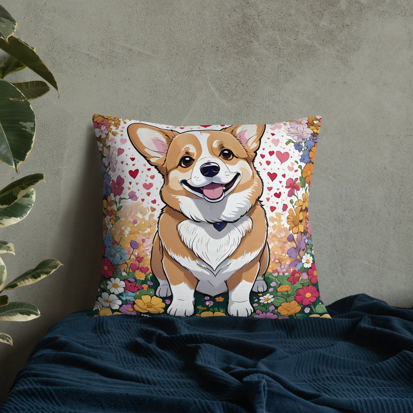 Corgi Pillow