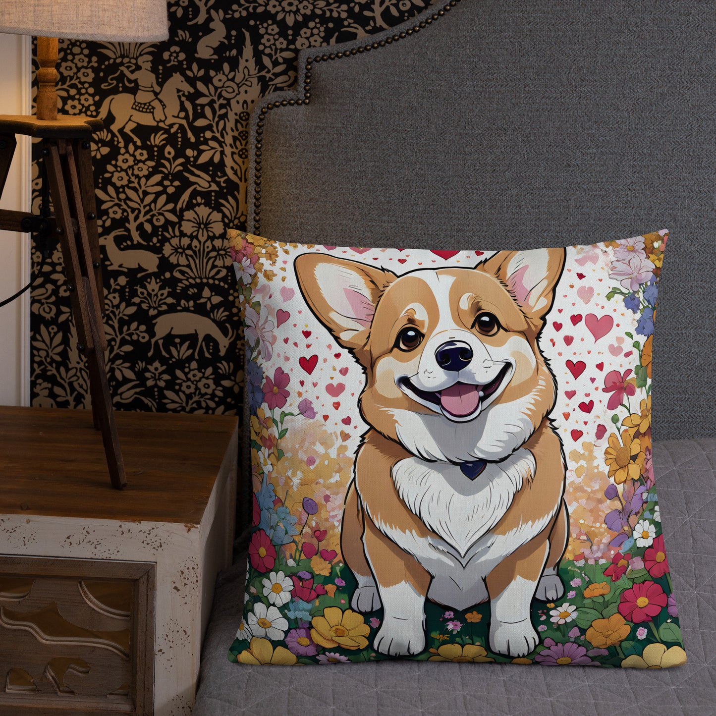 Corgi Pillow