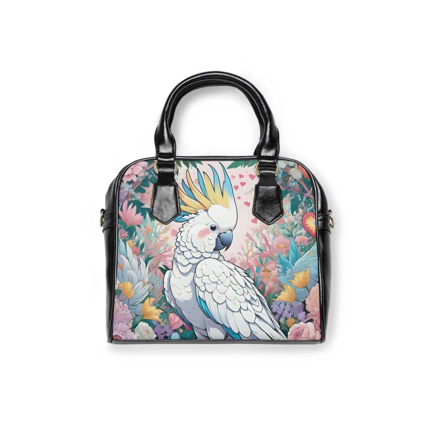 Cockatoo Shoulder Handbag