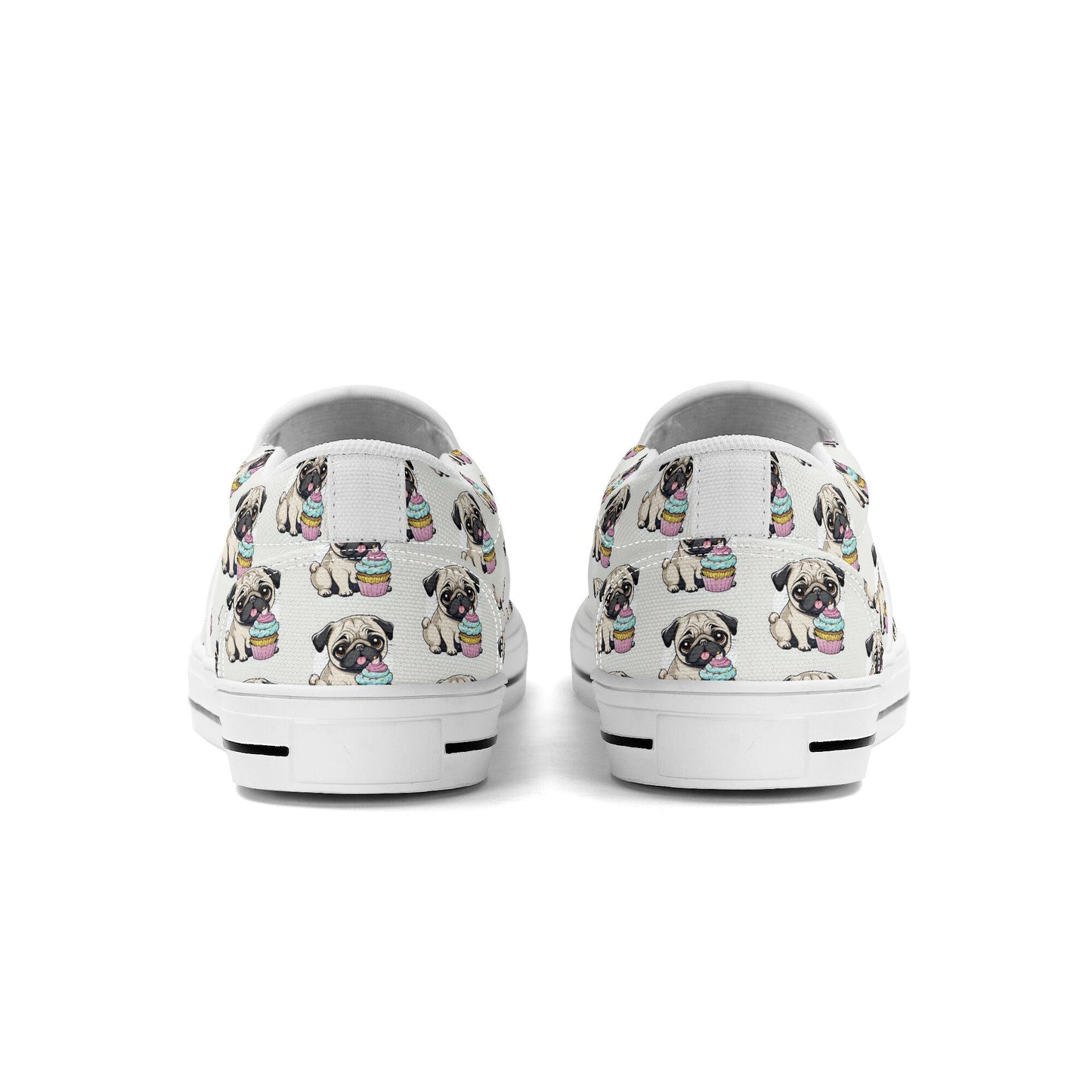 Pug Women's Slip On Shoes