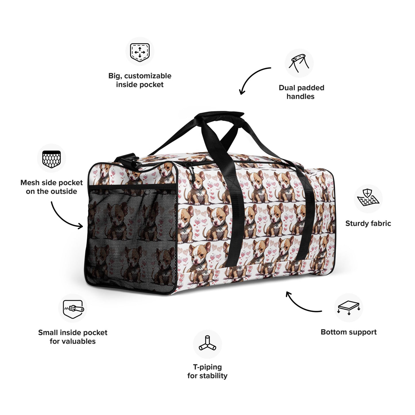 Chihuahua Duffle bag