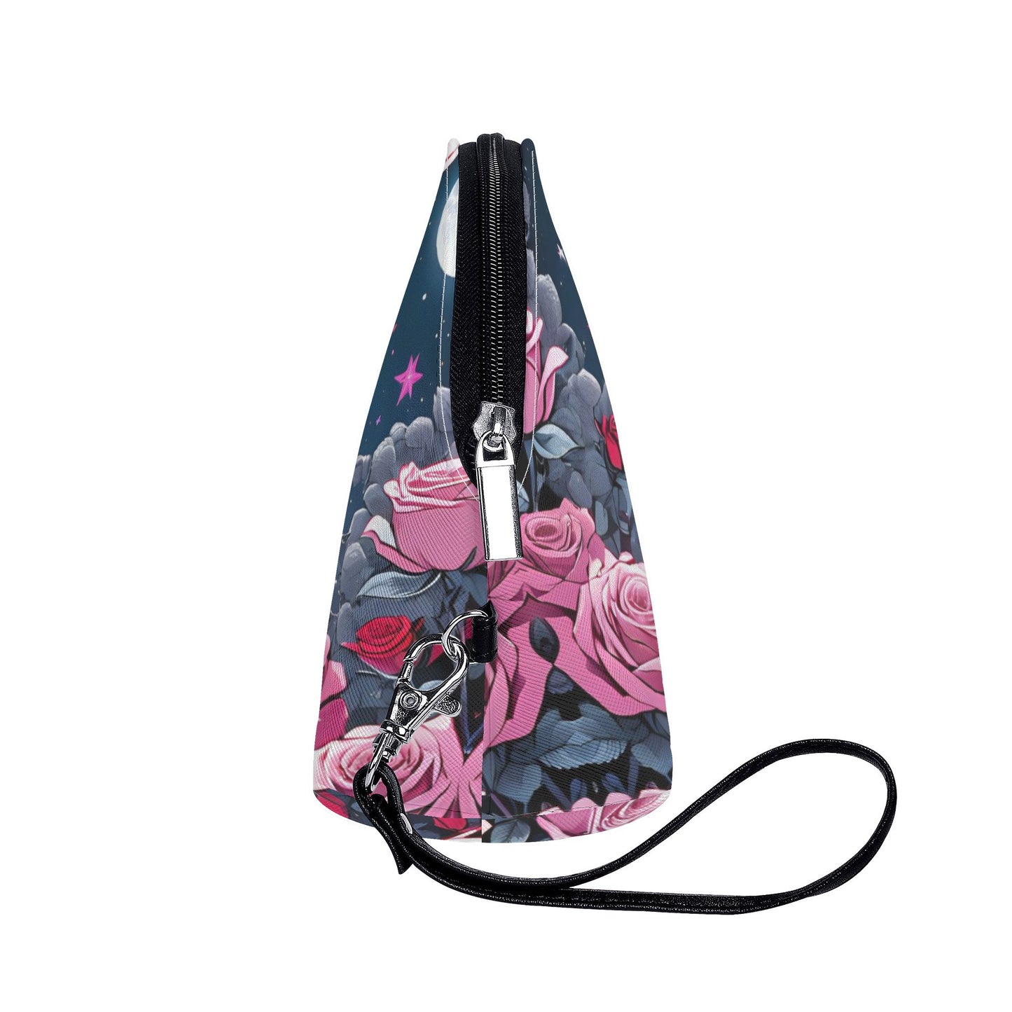 Zebra Curved Cosmetic Bag