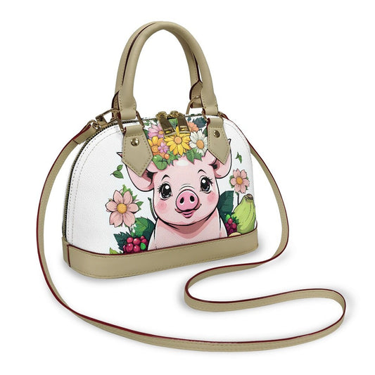 Pig handbag shell bag