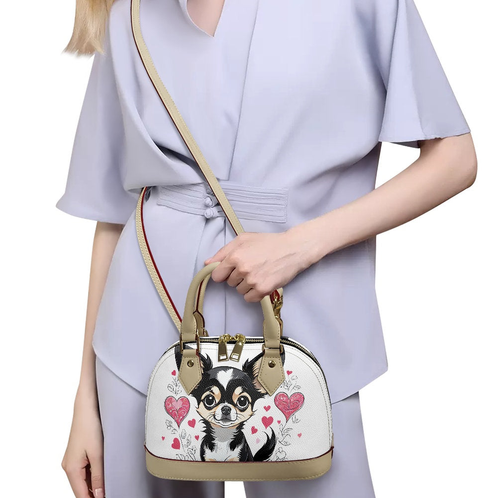 chihuahua hearts handbag