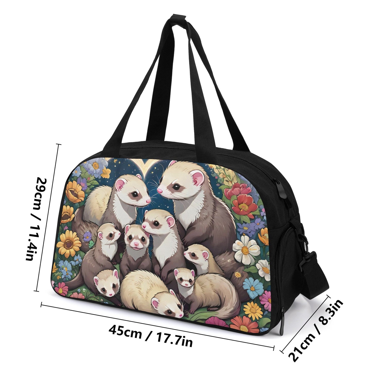 Ferret Travel Luggage Bag