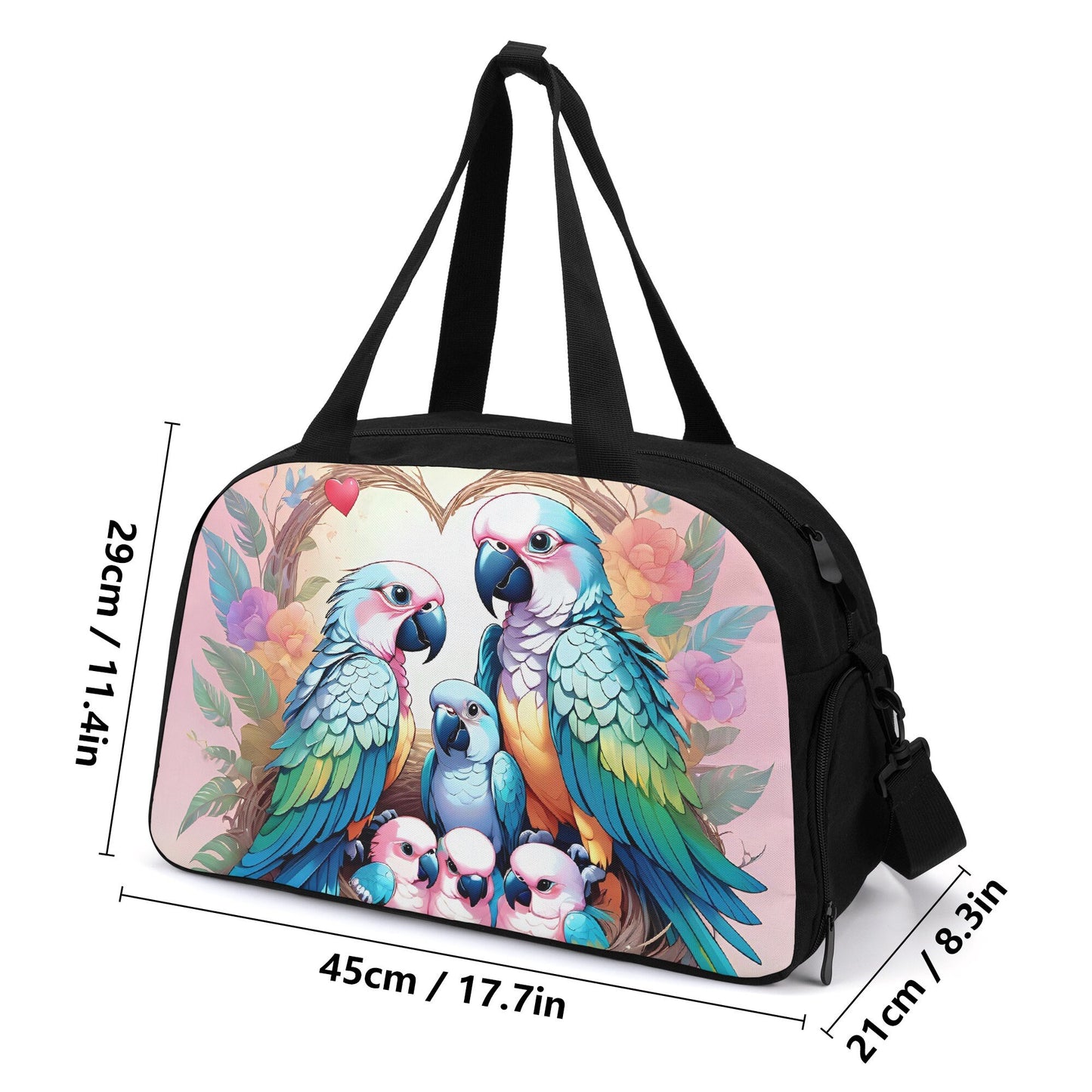Parrot Travel Luggage Bag