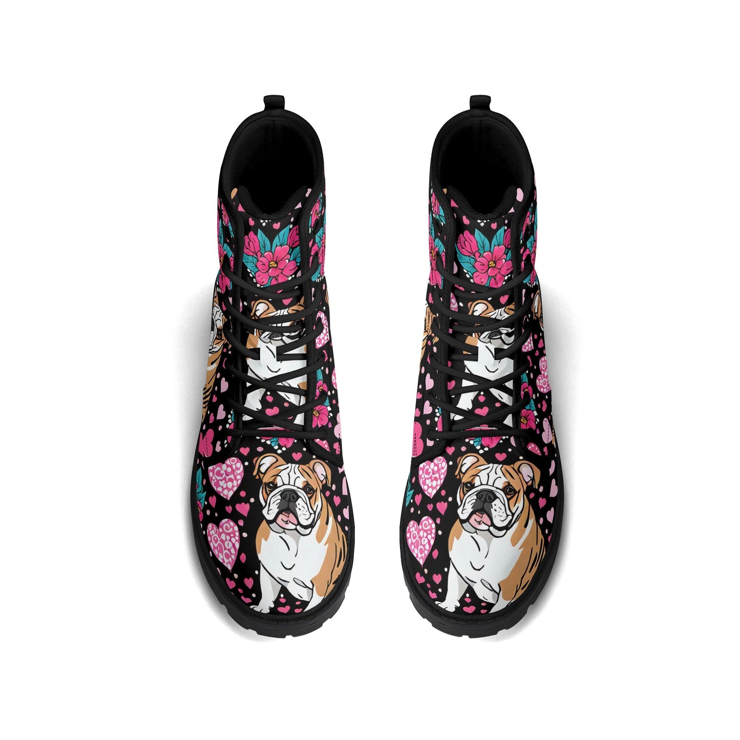 Bulldog Black Outsole Leather Boots