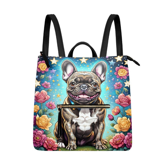 frenchie French Bulldog backpack purse bag
