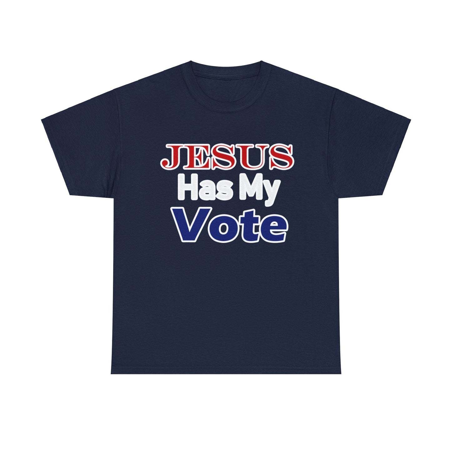 Jesus Has My Vote Unisex Heavy Cotton Tee
