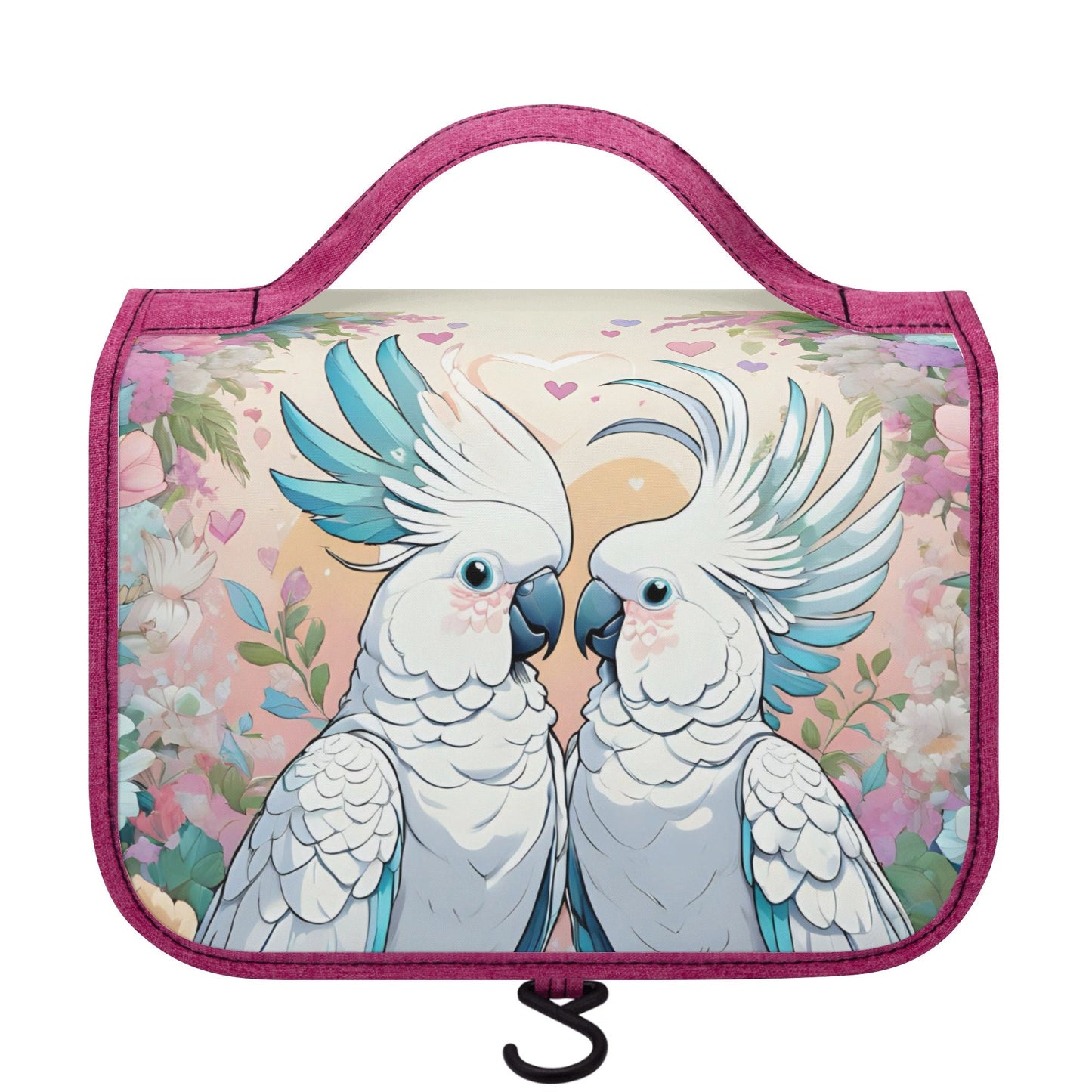 Cockatoo Toiletry Cosmetic Travel Bag