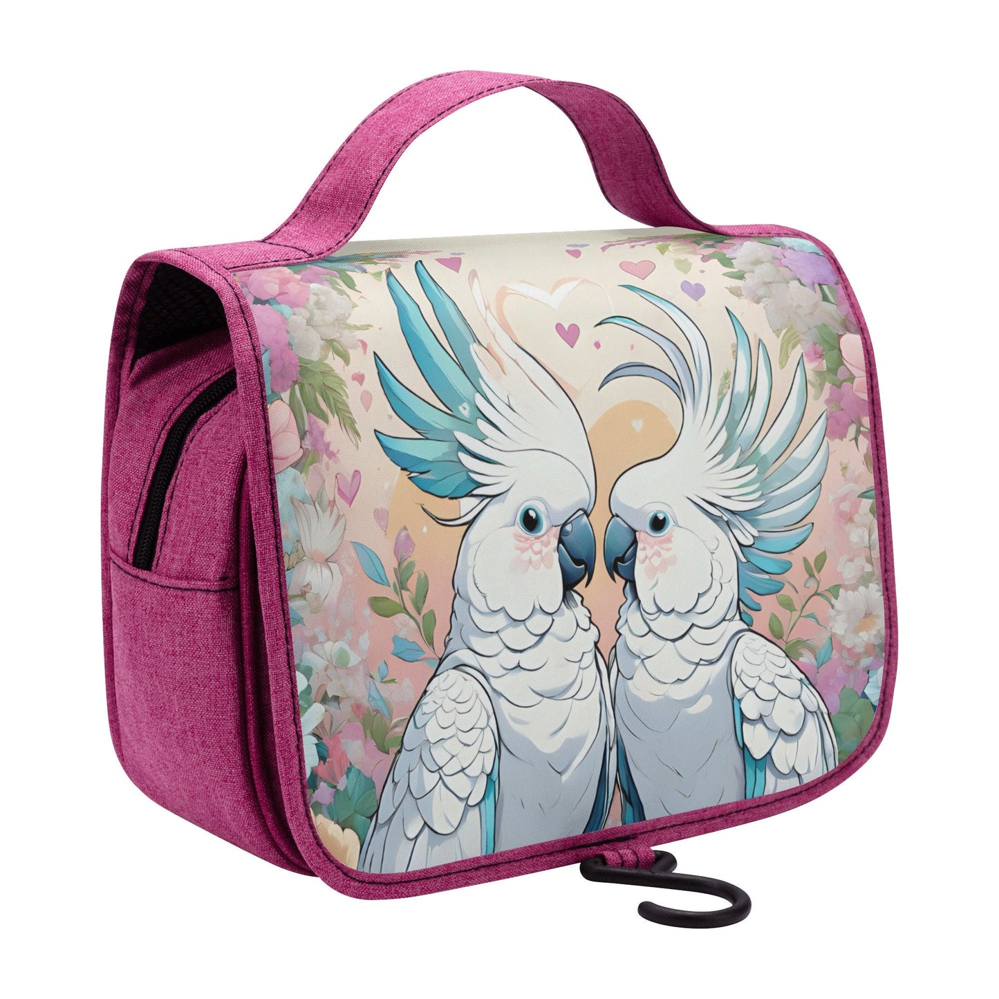 Cockatoo Toiletry Cosmetic Travel Bag