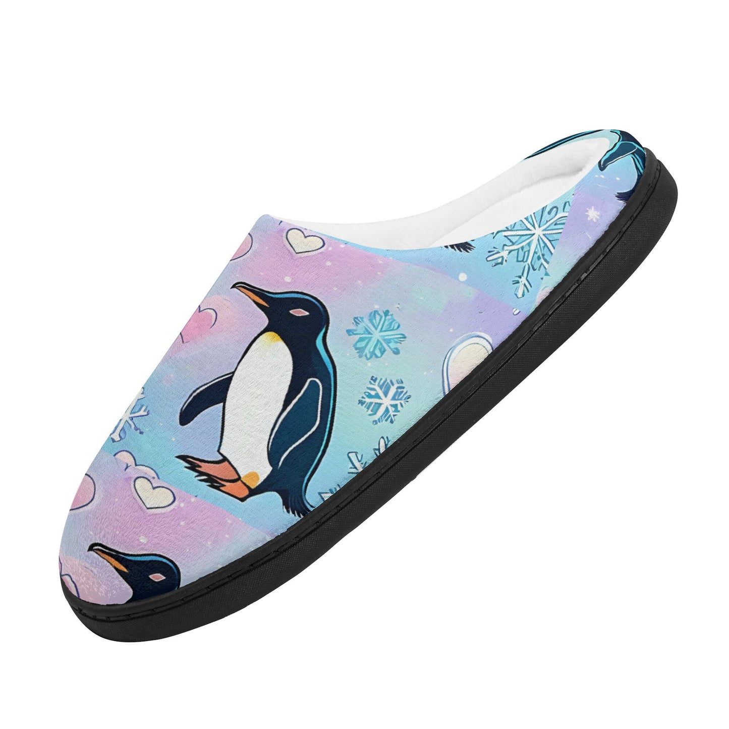 Penguin Ladies Rubber Autumn Slipper Room Shoes