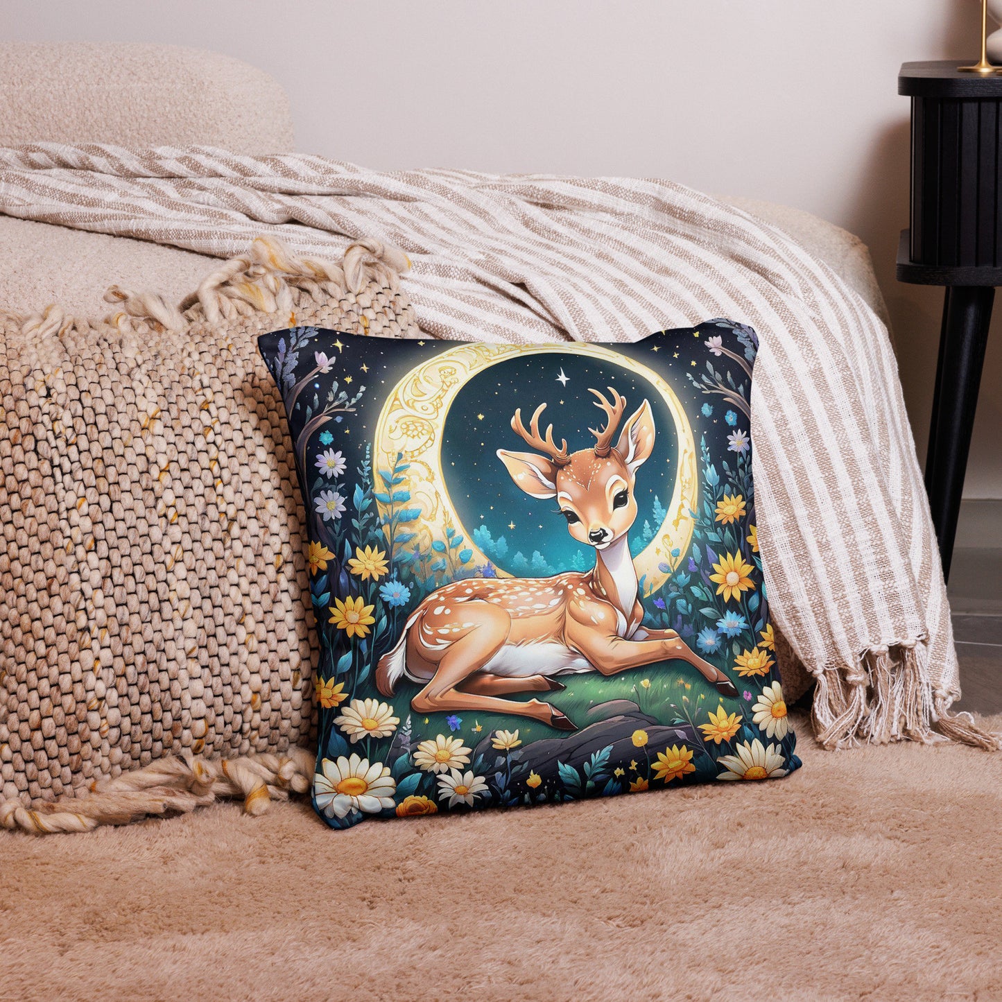 Deer Fawn Pillow