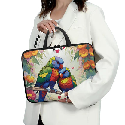 Stylish Parrot Laptop Bag - Perfect for Work or Travel BriBeesCreations