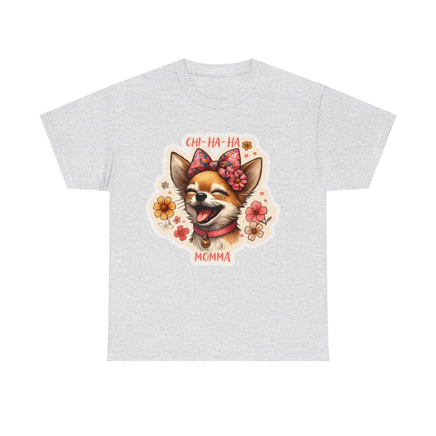 Chi-HA_HA MOMMA  Heavy Cotton Tee