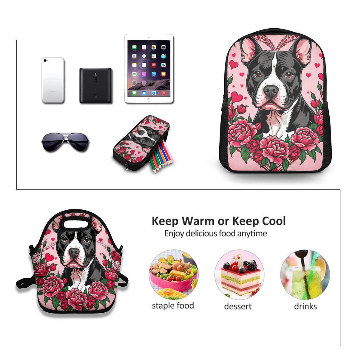 Pitbull Back To School Supplies Bundle