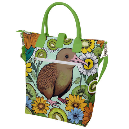 kiwi bird Buckle Top Tote Bag BriBeesCreations