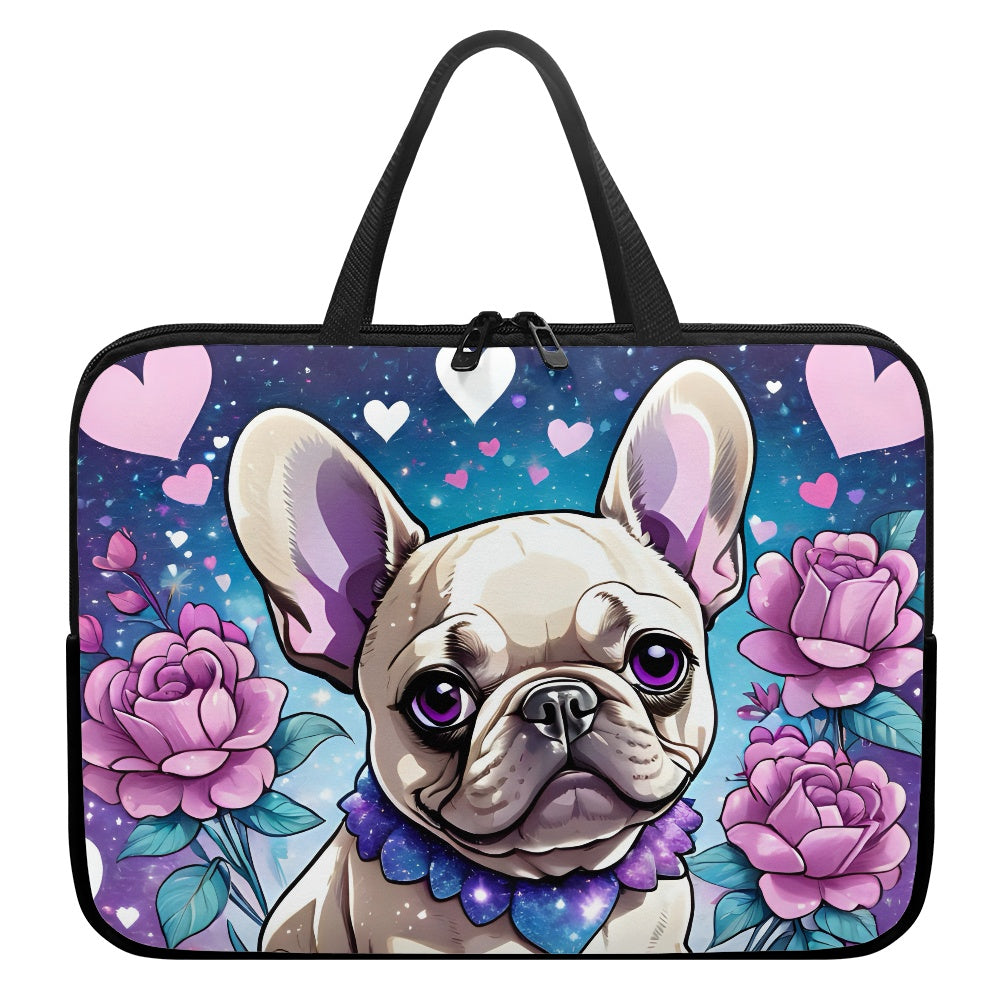 French Bulldog Laptop Bag - Perfect for Frenchie Fans - Durable and Stylish BriBeesCreations