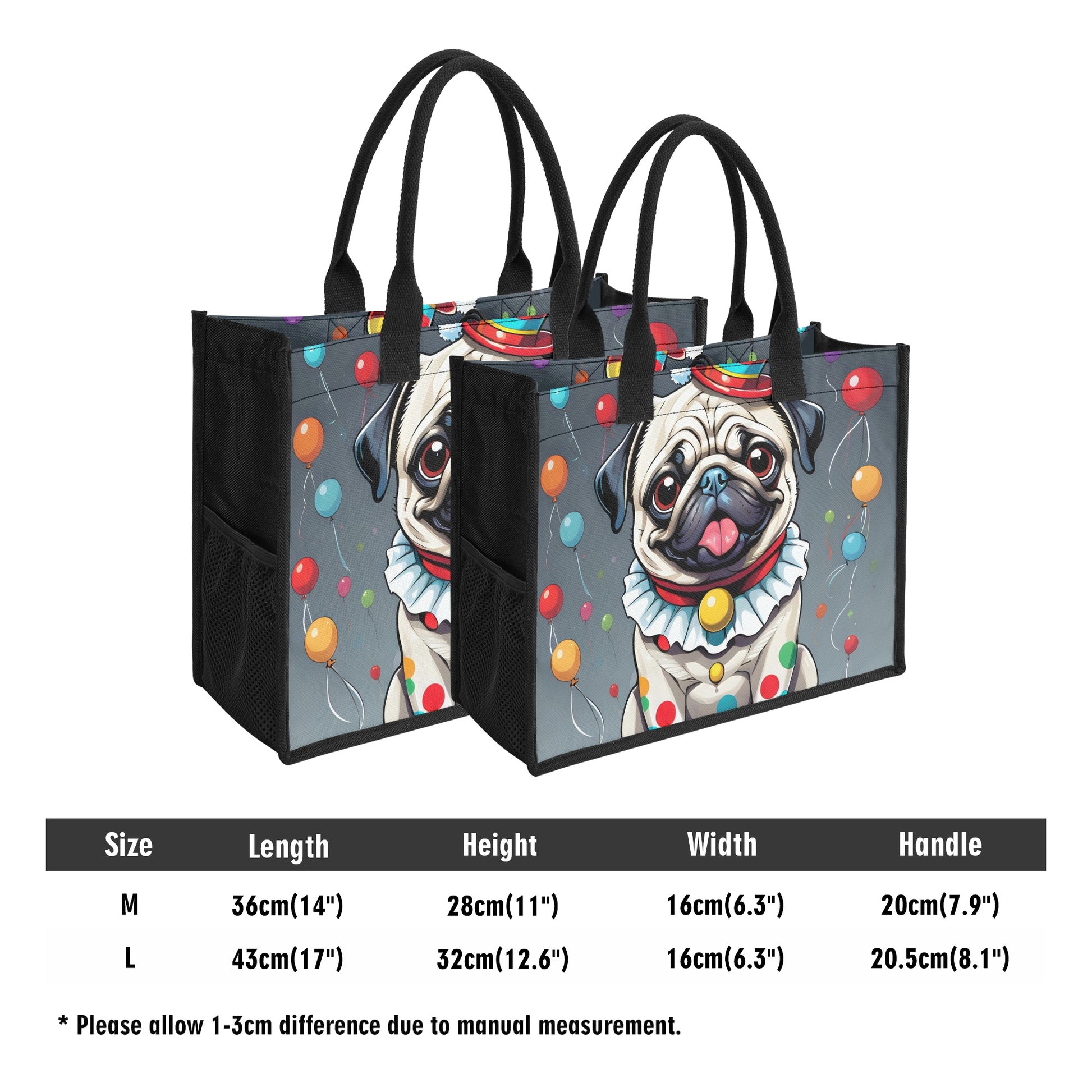 Premium All-Over Print Cavans Tote Bag（3 layers） popcustoms
