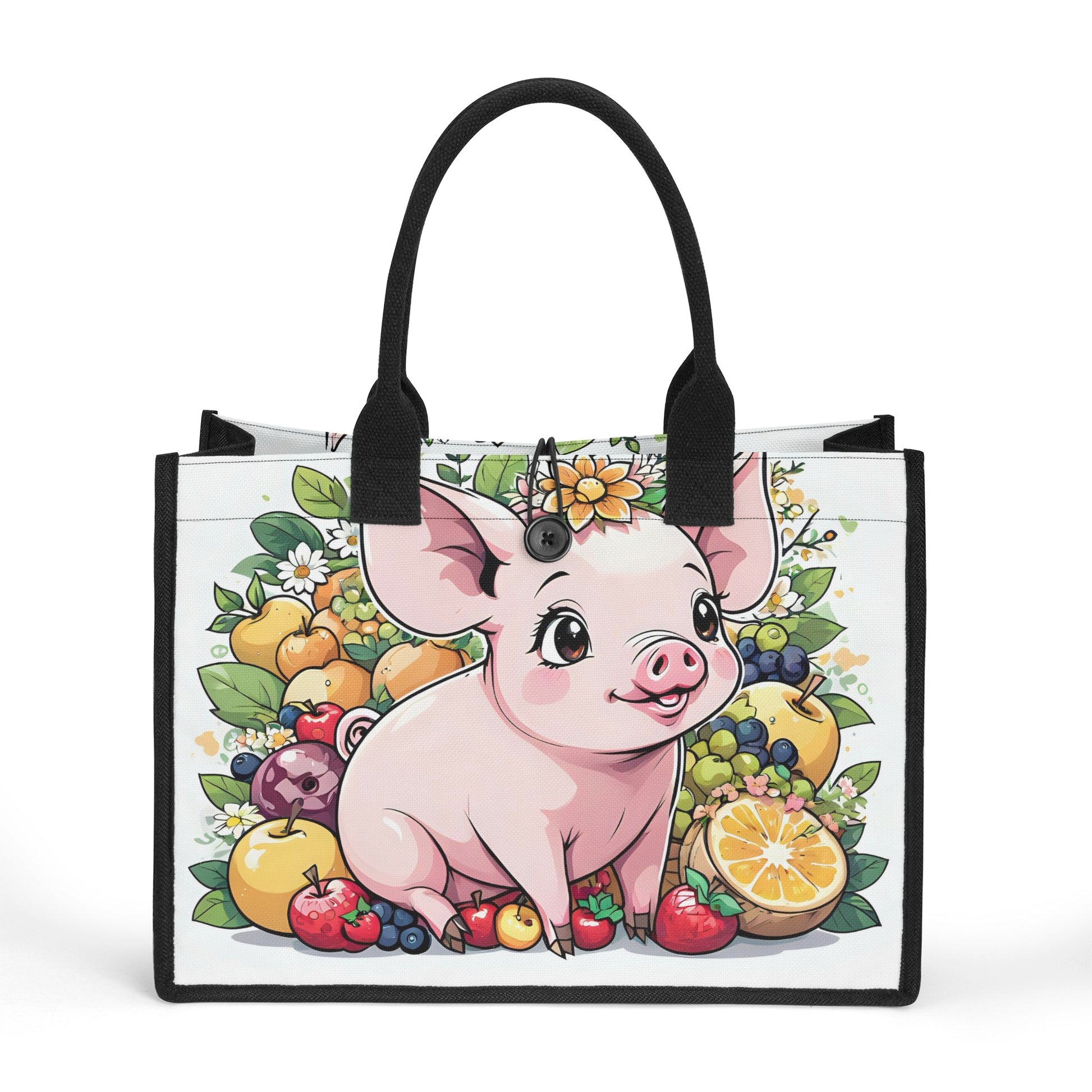 Premium All-Over Print Cavans Tote Bag（3 layers） popcustoms