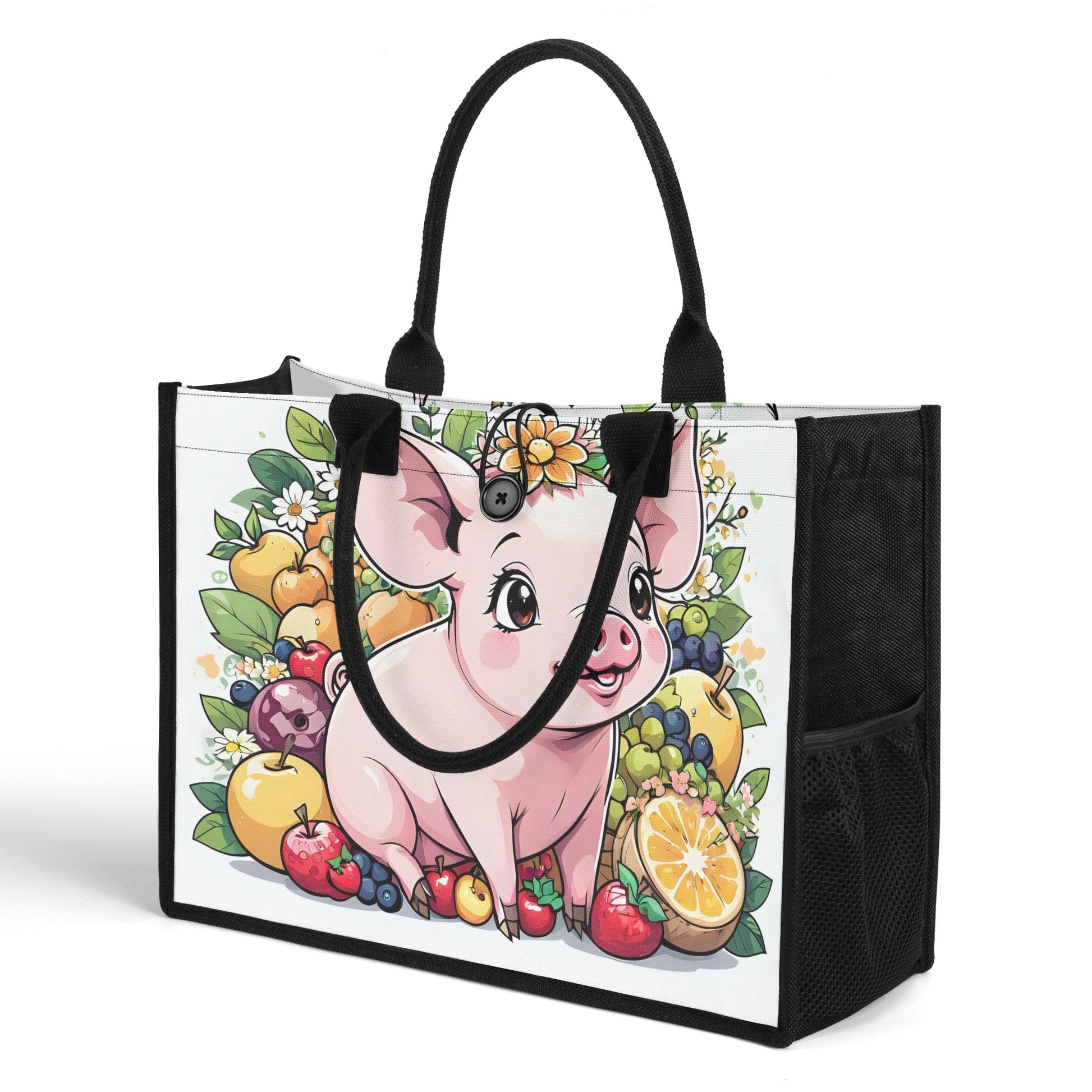 Premium All-Over Print Cavans Tote Bag（3 layers） popcustoms