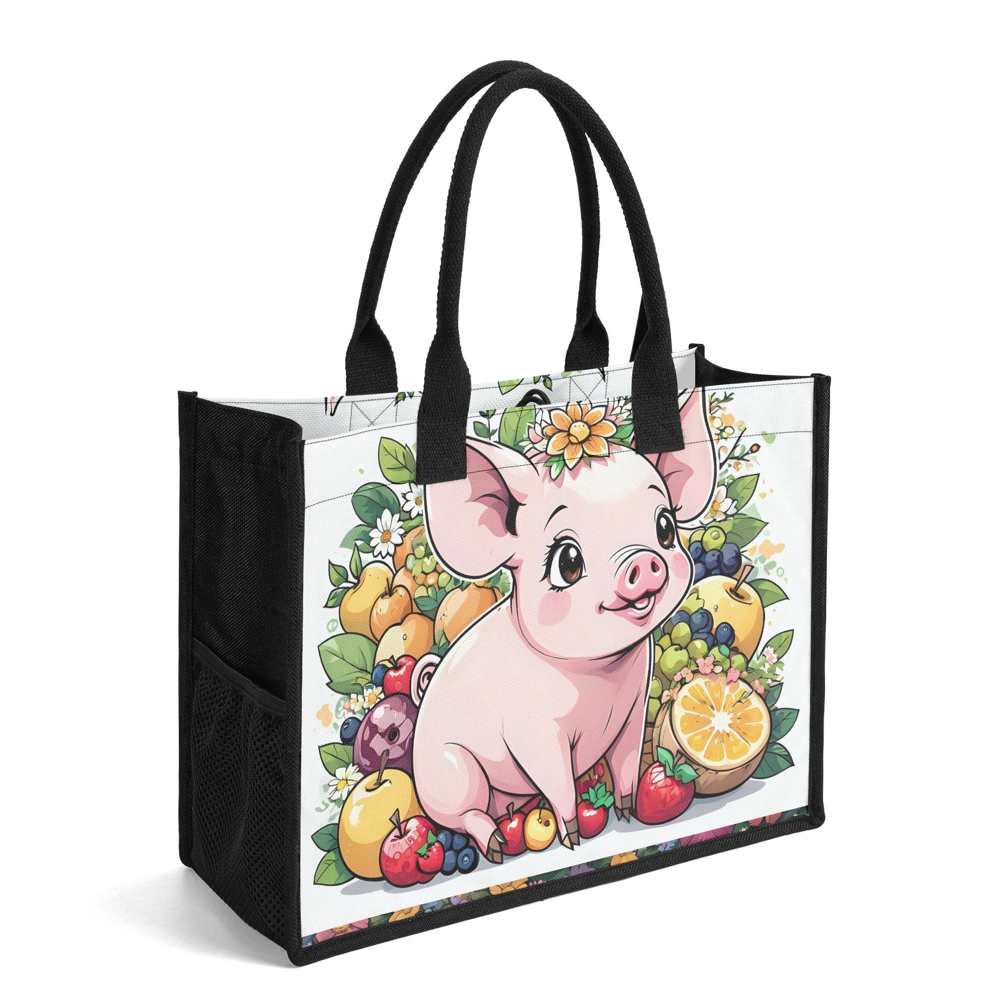 Premium All-Over Print Cavans Tote Bag（3 layers） popcustoms