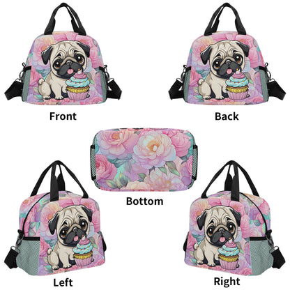 Pug Lunch Bag popcustoms