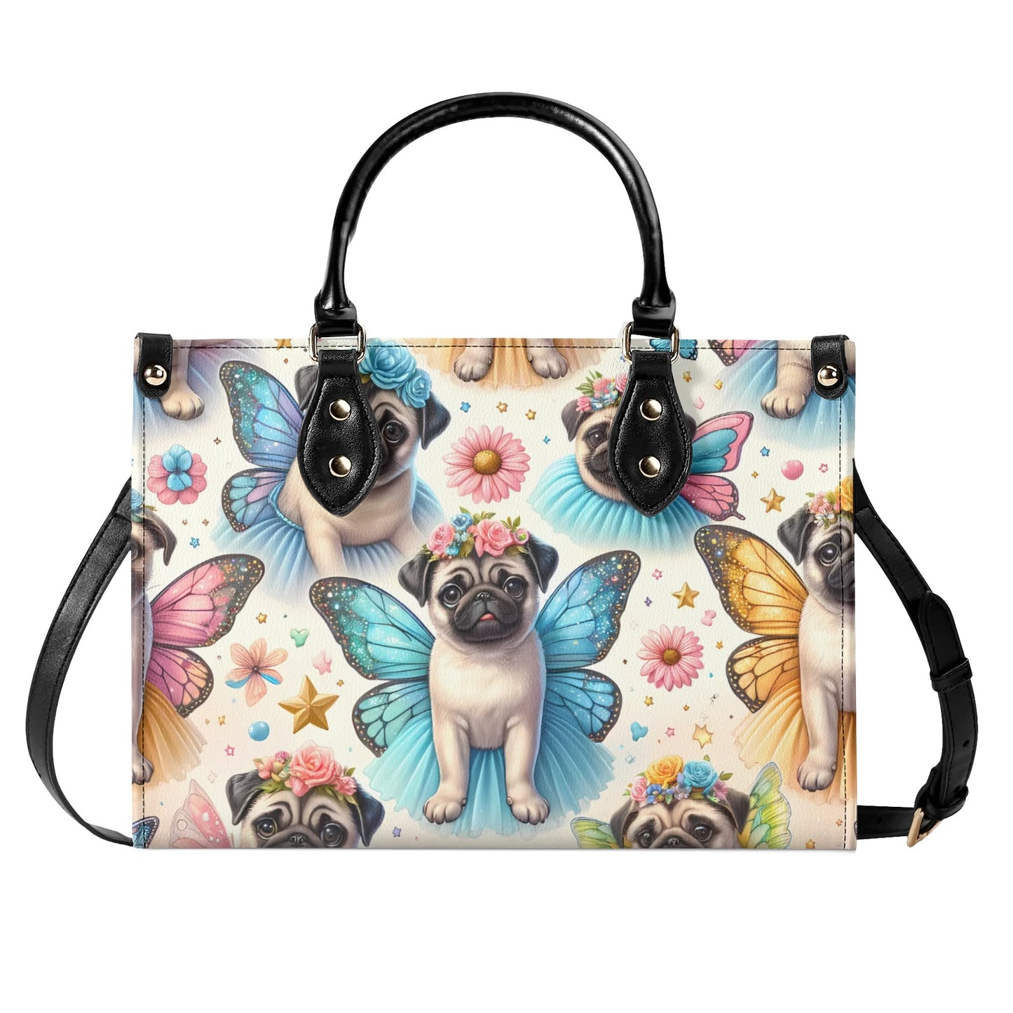 Pug Fairy Handbag