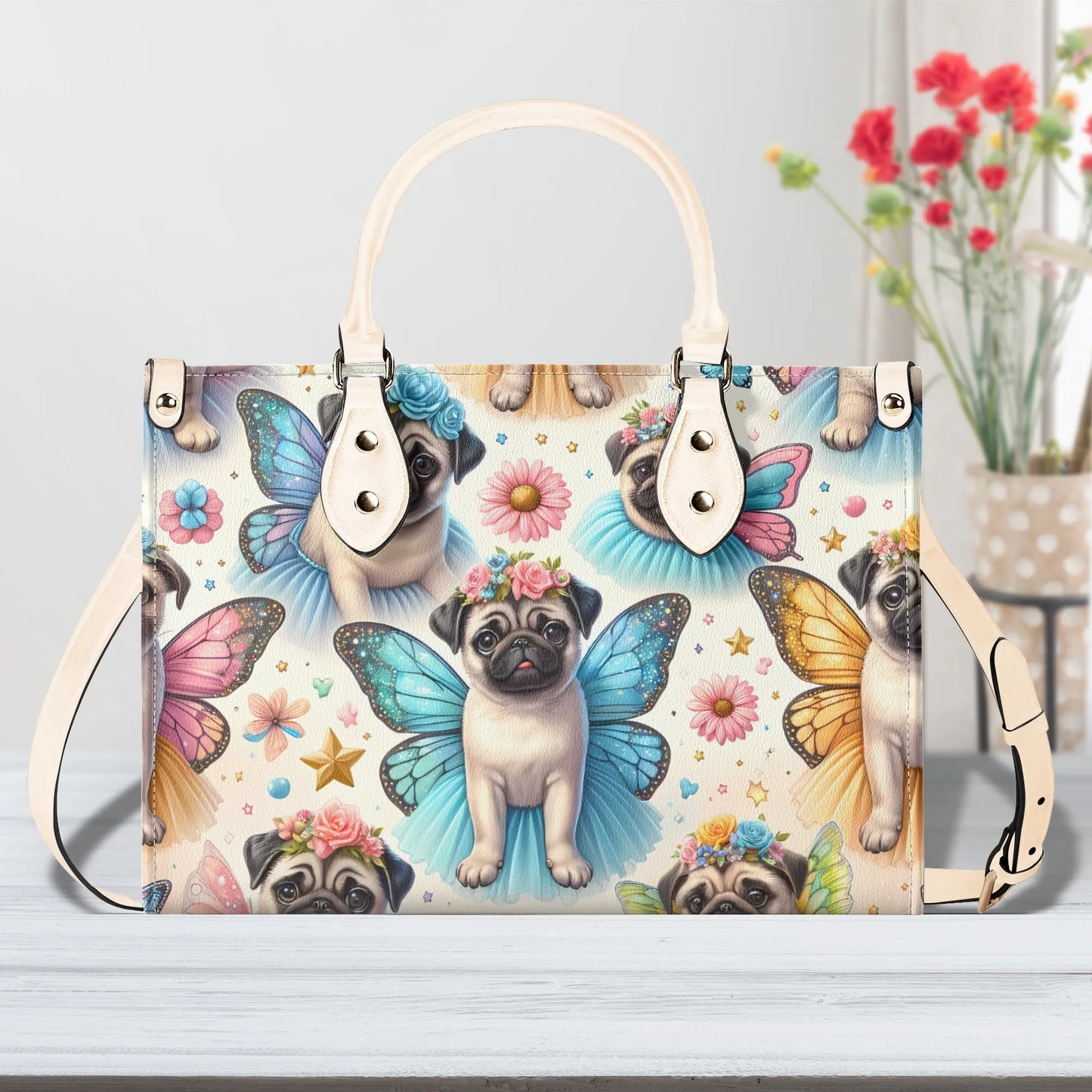 Pug Fairy Handbag