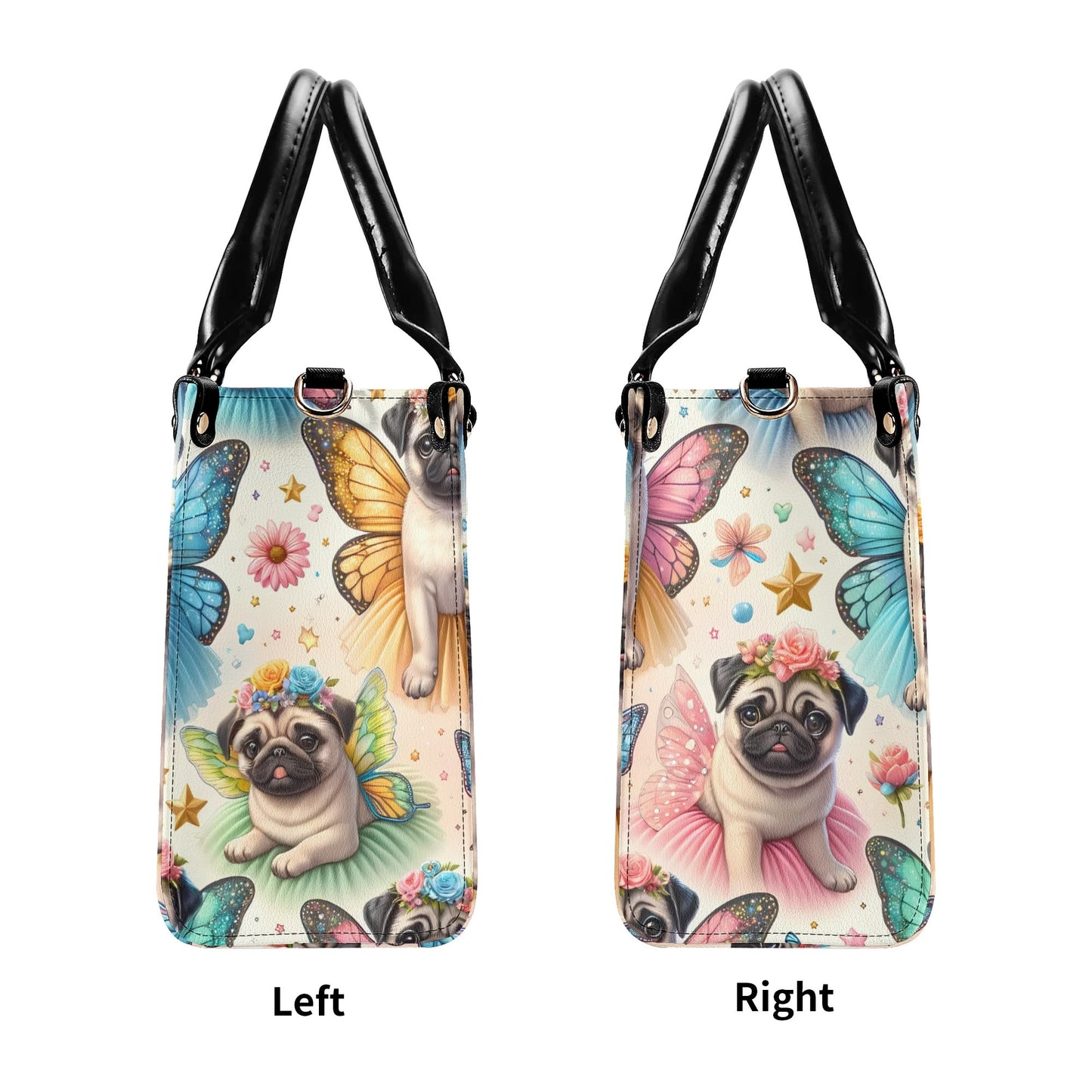 Pug Fairy Handbag