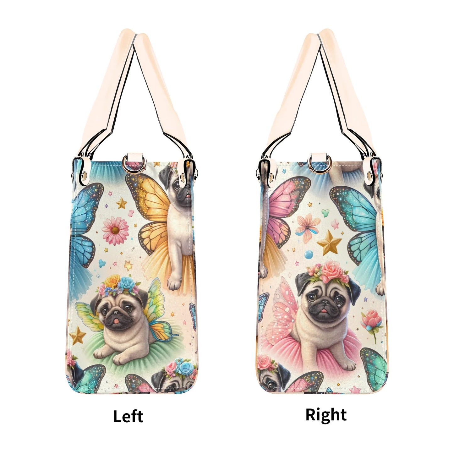 Pug Fairy Handbag