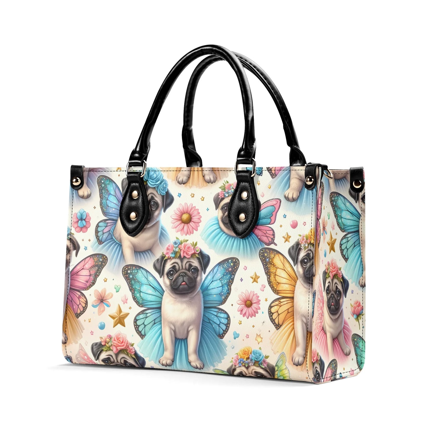 Pug Fairy Handbag