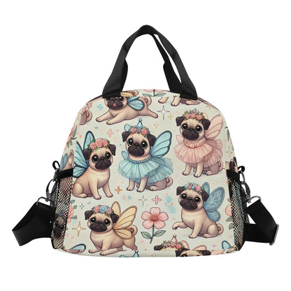 Fairy Pug Lunch Bag