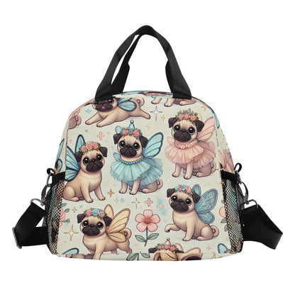 Fairy Pug Lunch Bag