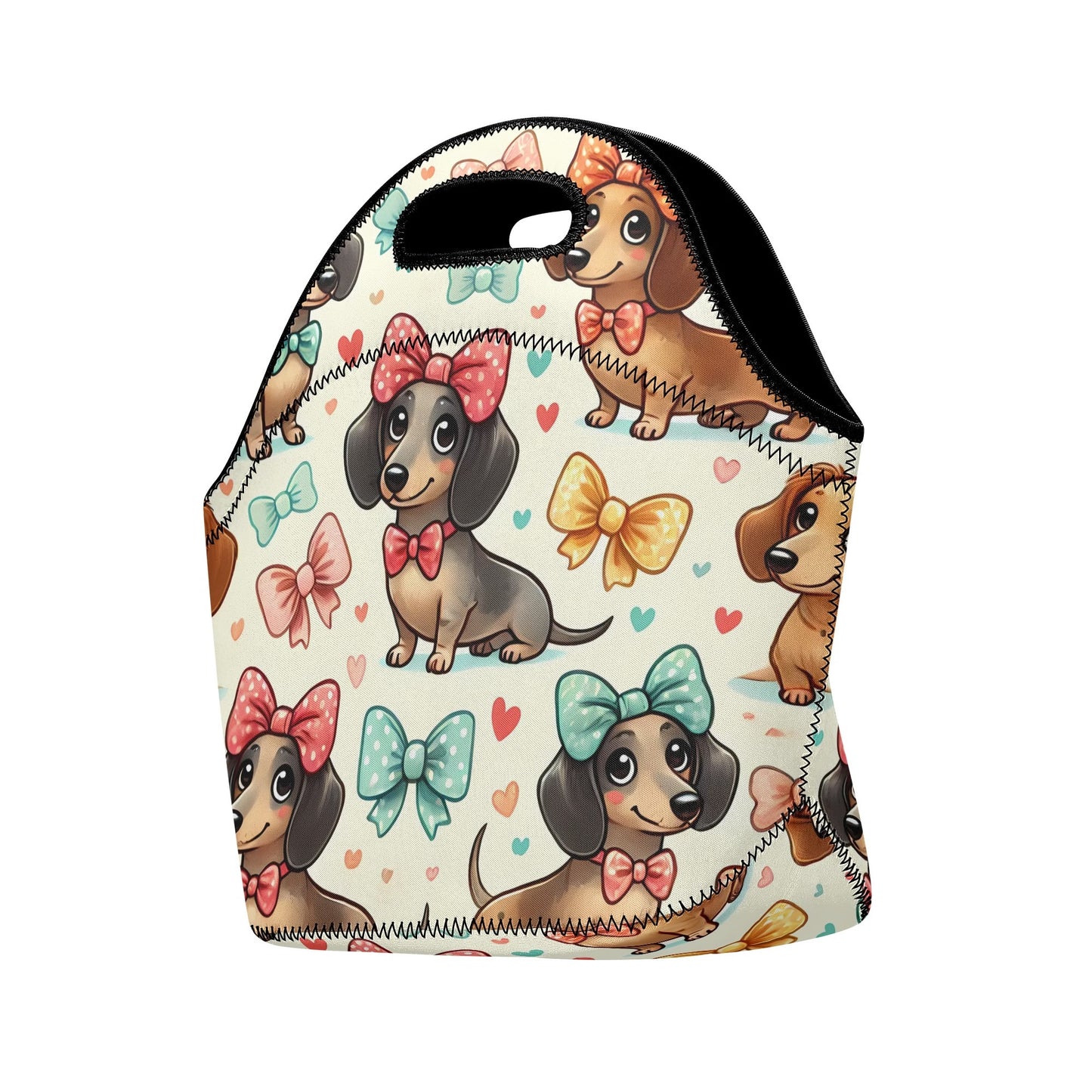 Dachshund Neoprene Lunch Bag