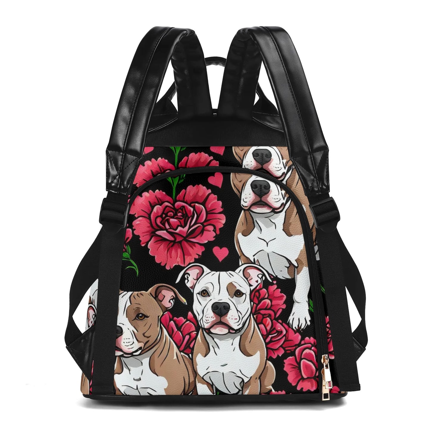 Pitbull Travel PU Daypack Anti-theft Backpack