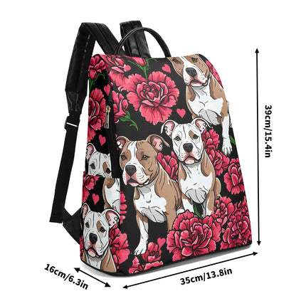 Pitbull Travel PU Daypack Anti-theft Backpack