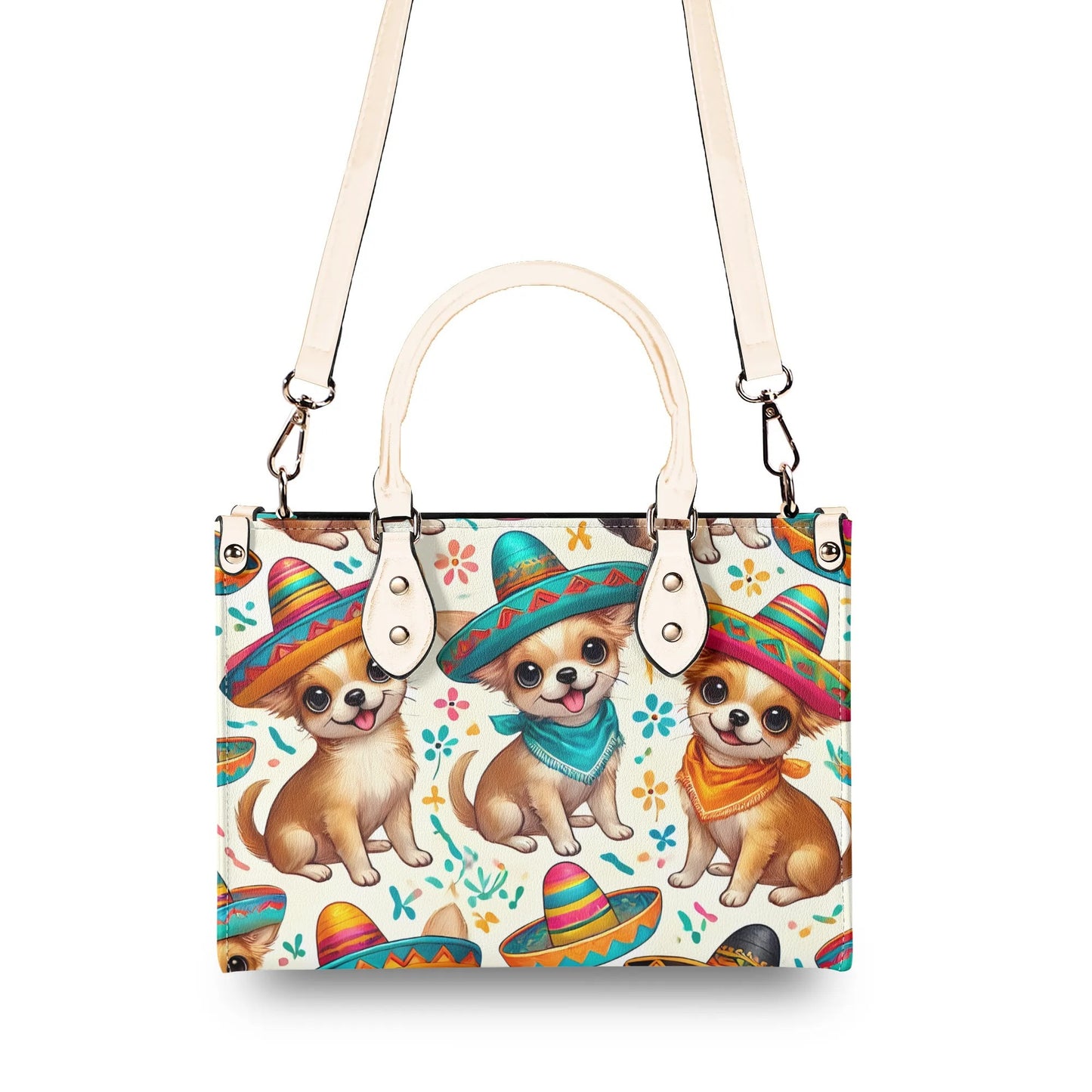 Chihuahua Sombreros Handbag