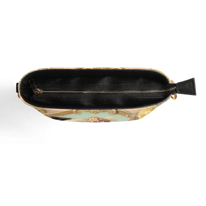 Pug Victorian Womens PU Bucket Bag Shoulder Bag