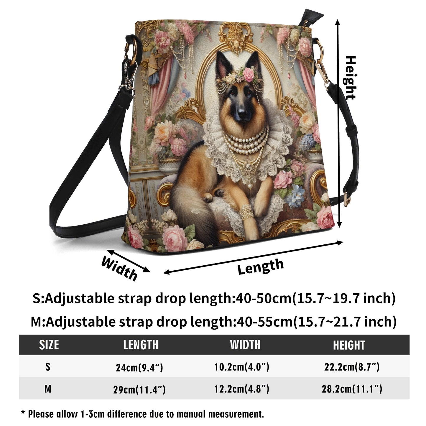 German Shepherd Victorian Bag