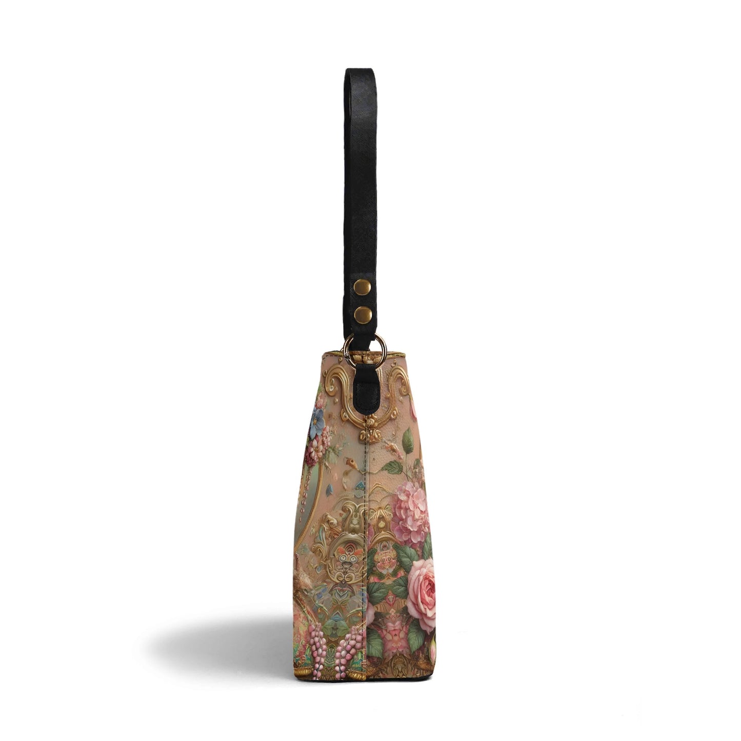 Fox Victorian Womens PU Bucket Bag Shoulder Bag