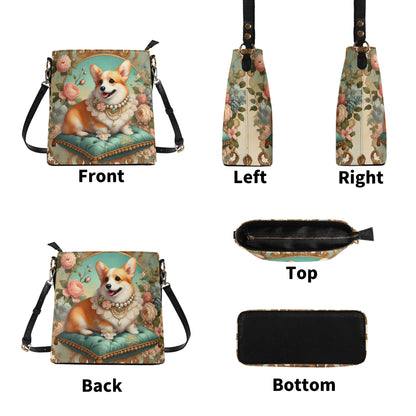 Corgi Victorian Womens PU Bucket Bag Shoulder Bag