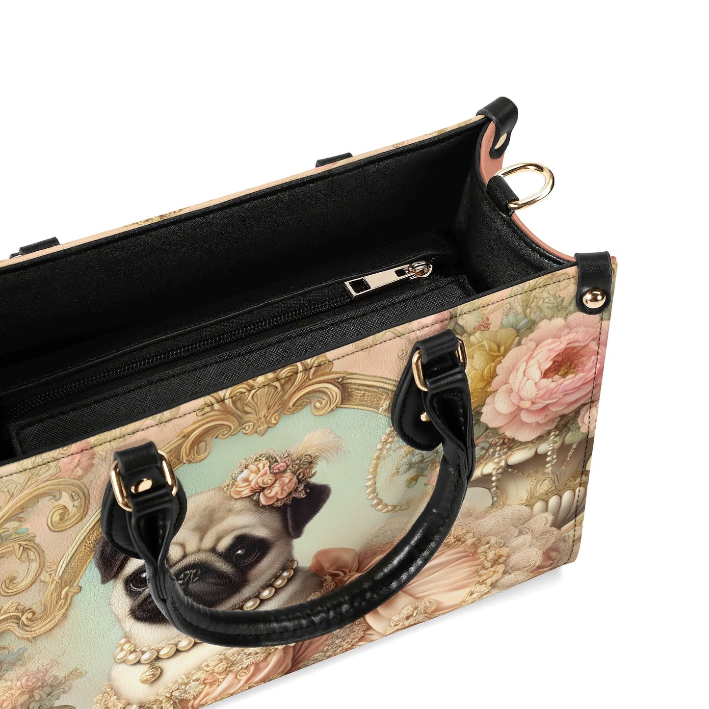 Pug Victorian Bag Handbag