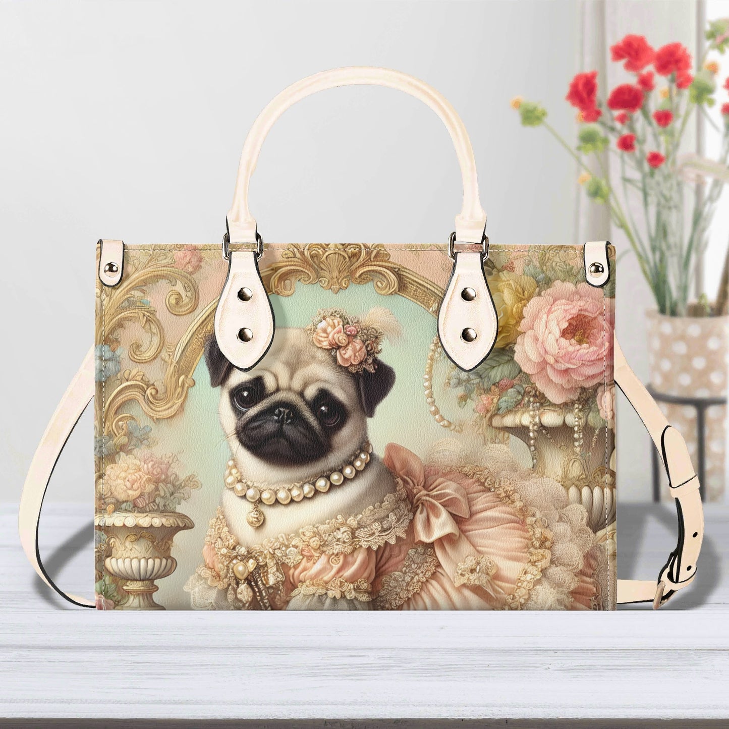 Pug Victorian Bag Handbag